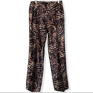 𝅺LBK Loubarok Animal Print Pants Made in France Size 8